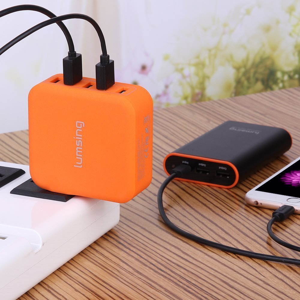 Usbは急速充電 カラフルデザインでスマートに Gp