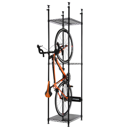 狭い玄関でも 自転車はタテ型ラックにしまえます Gp