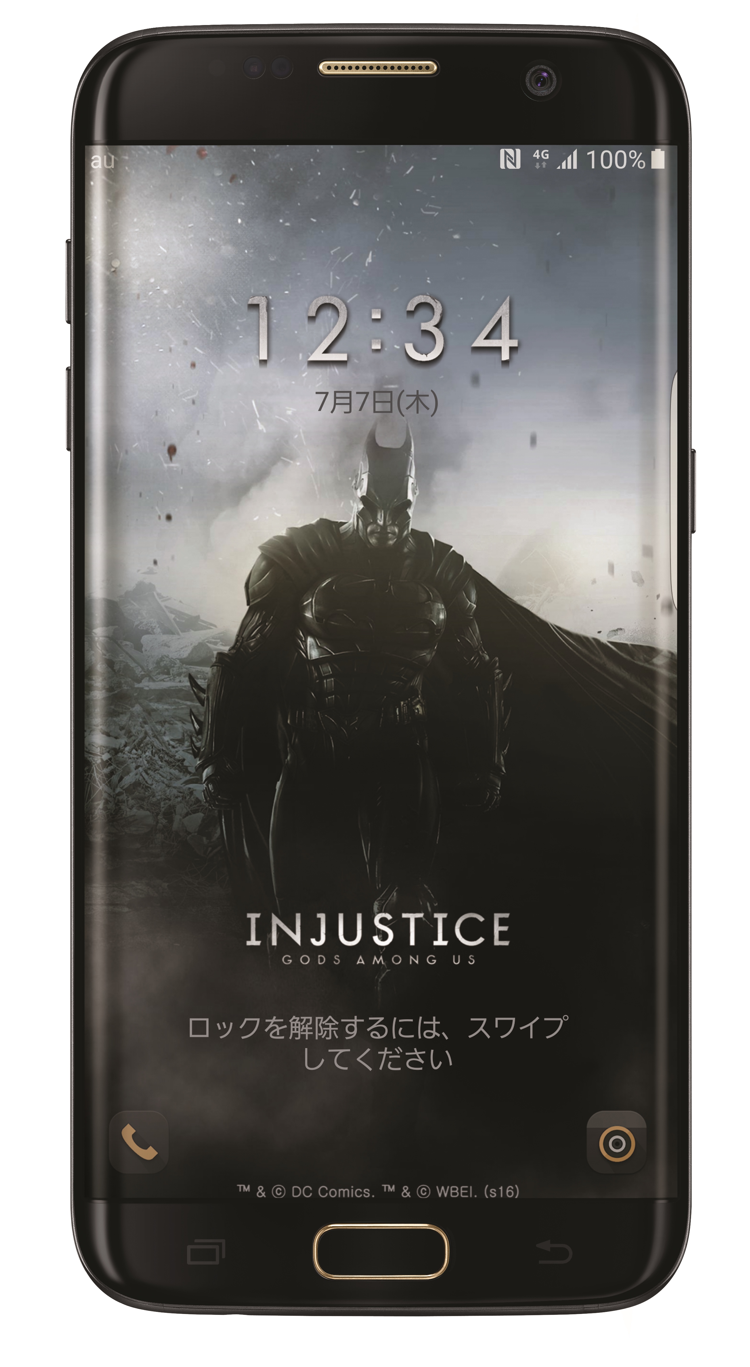 完売間違いなし 100台限定バットマン Galaxy S7 Edge Gp