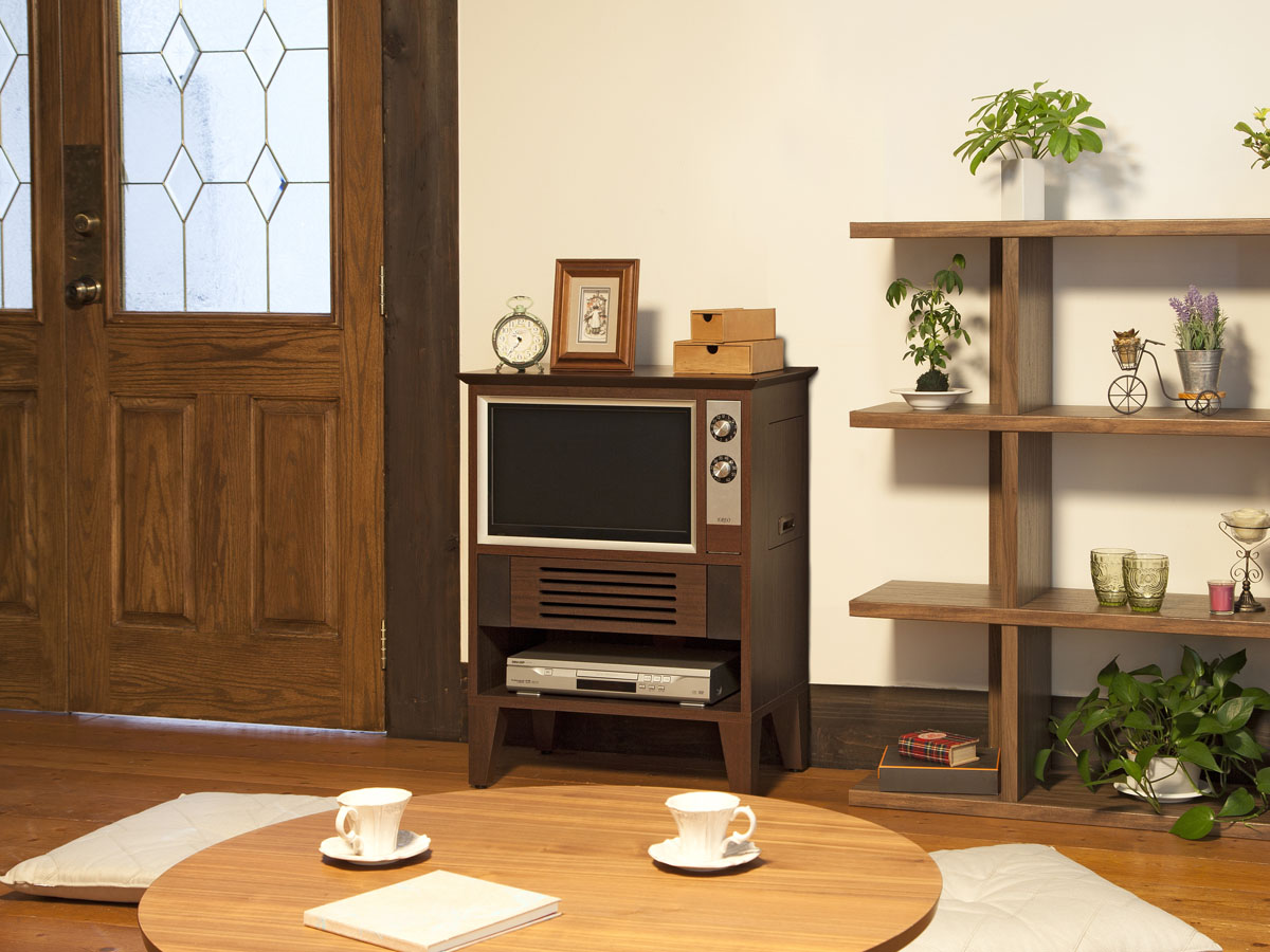あえて昭和 でも中身は最新 家具調テレビ風液晶テレビ Gp