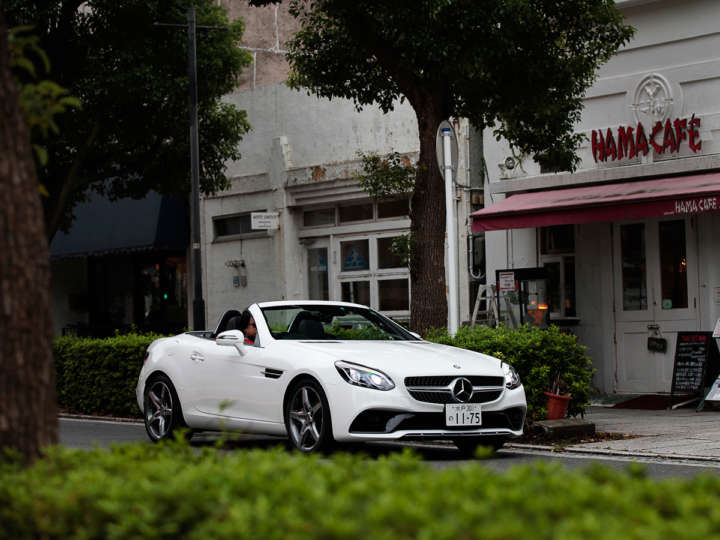 Slc試乗 ベンツの最新コンパクトオープンカーには 古き良き時代の走りが健在 Gp Part 2