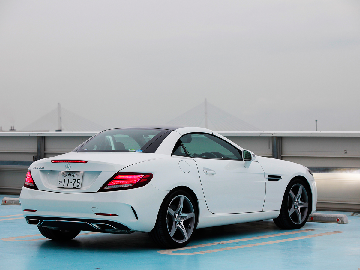 Slc試乗 ベンツの最新コンパクトオープンカーには 古き良き時代の走りが健在 Gp Part 2