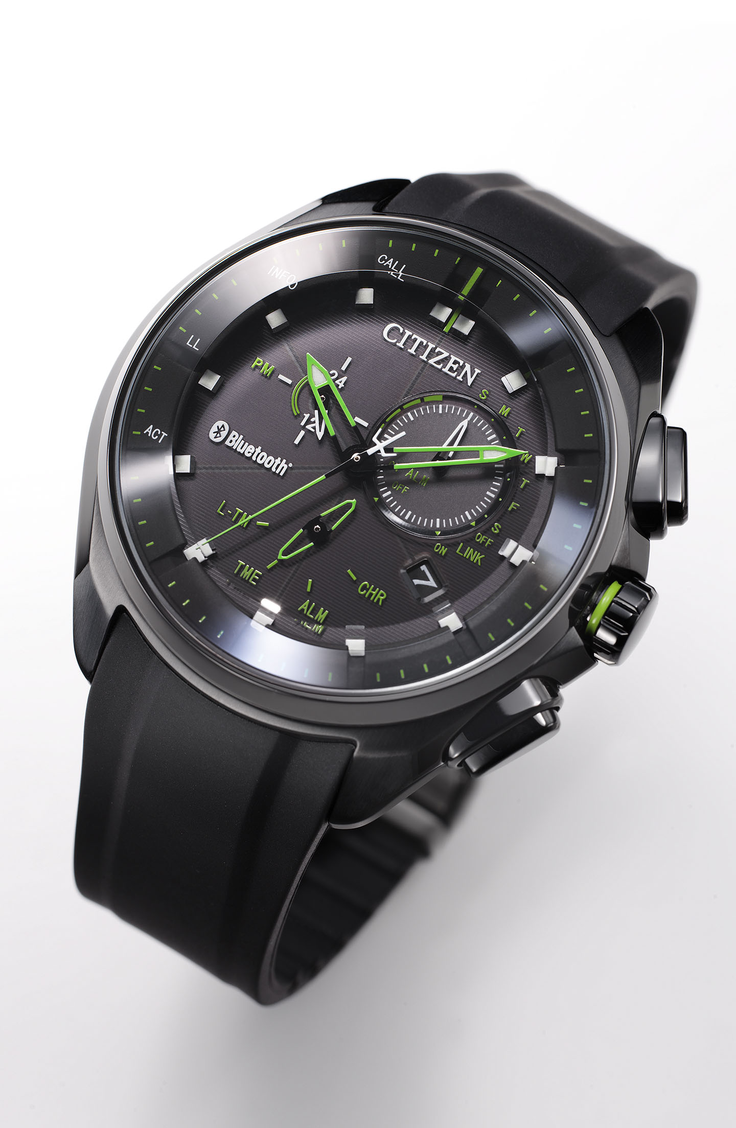 針の動きや振動で着信をお知らせ スマホ連携のシチズン エコ ドライブ Bluetooth Gp Part 2