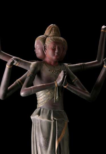 本物と見紛う美しさ 全長約38cmの阿修羅像フィギュアがスゴい Gp