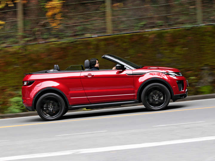 イヴォーク コンバーチブル試乗 18秒でルーフオープン 泥臭さとは無縁のsuvの異端 Gp Part 2