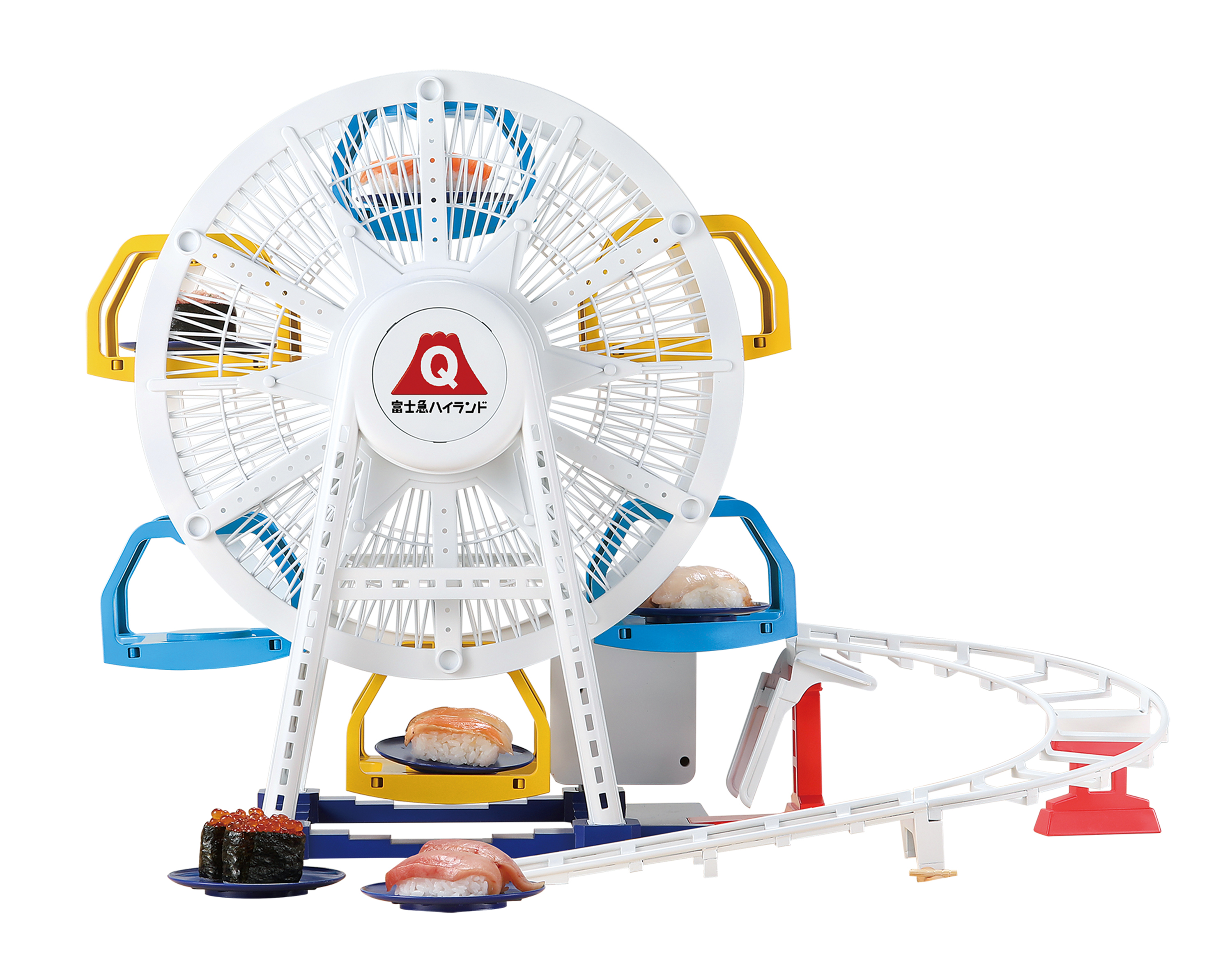 まさかのタテ回転 富士急とコラボした回転寿司マシンがスゴい Gp Part 2