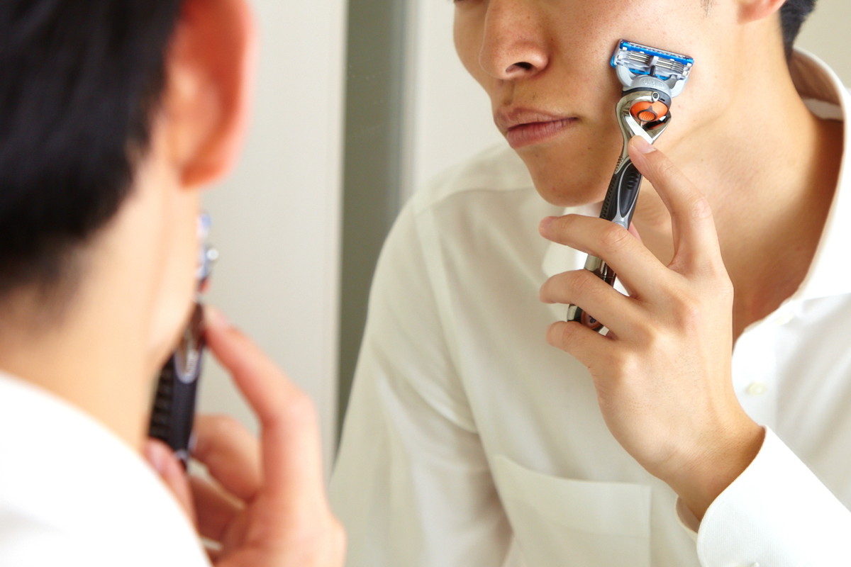 気になる 青ヒゲ は朝のひと手間でキレイになるって知ってた Gp