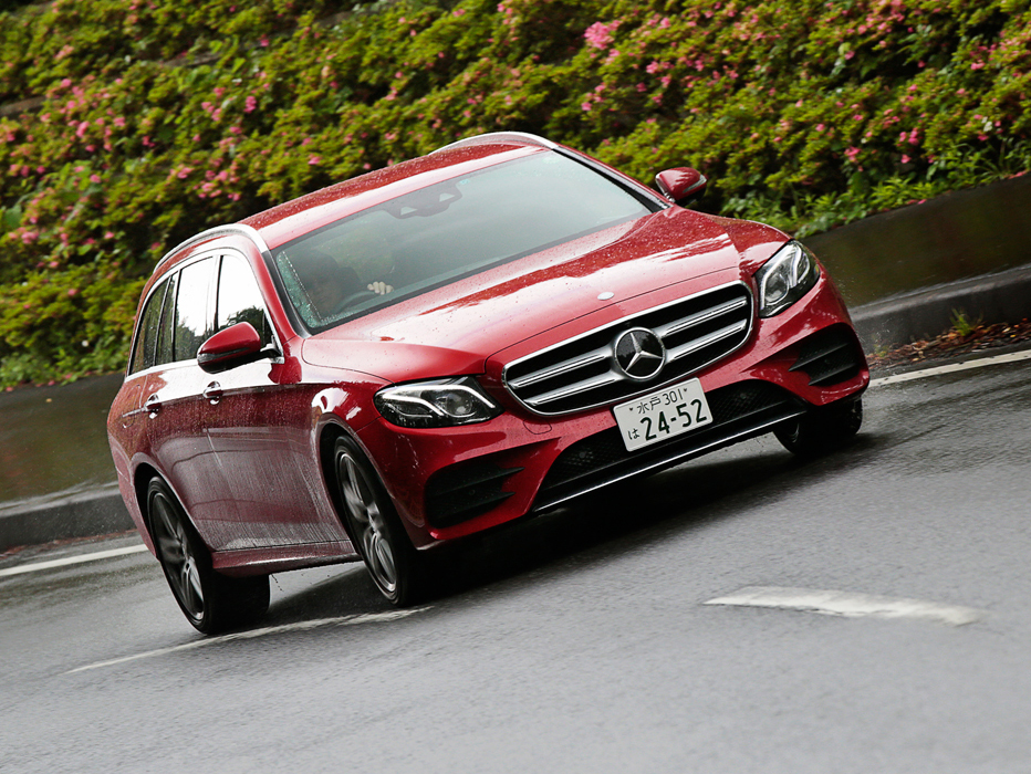 ベンツ Eクラス ステーションワゴン試乗 優雅なスタイルが印象的 室内 荷室にあふれる余裕 Gp