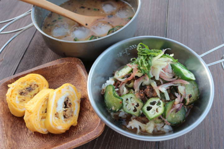 暑い日はサラッとね 鯖缶とインスタント味噌汁で簡単 冷汁 ーソトメシ特集 Gp