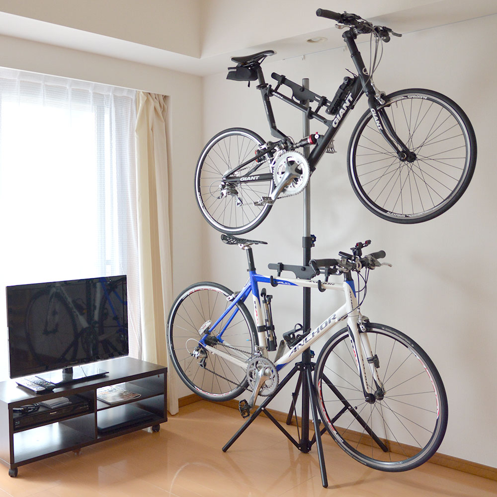 駐輪スペースがなくても部屋に2台置けるって素敵です Gp