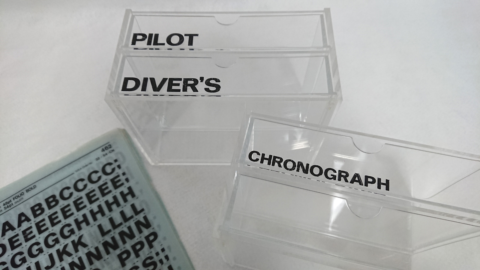 無印良品のアクリルケースを使った腕時計マニア的収納術 Gp Part 2