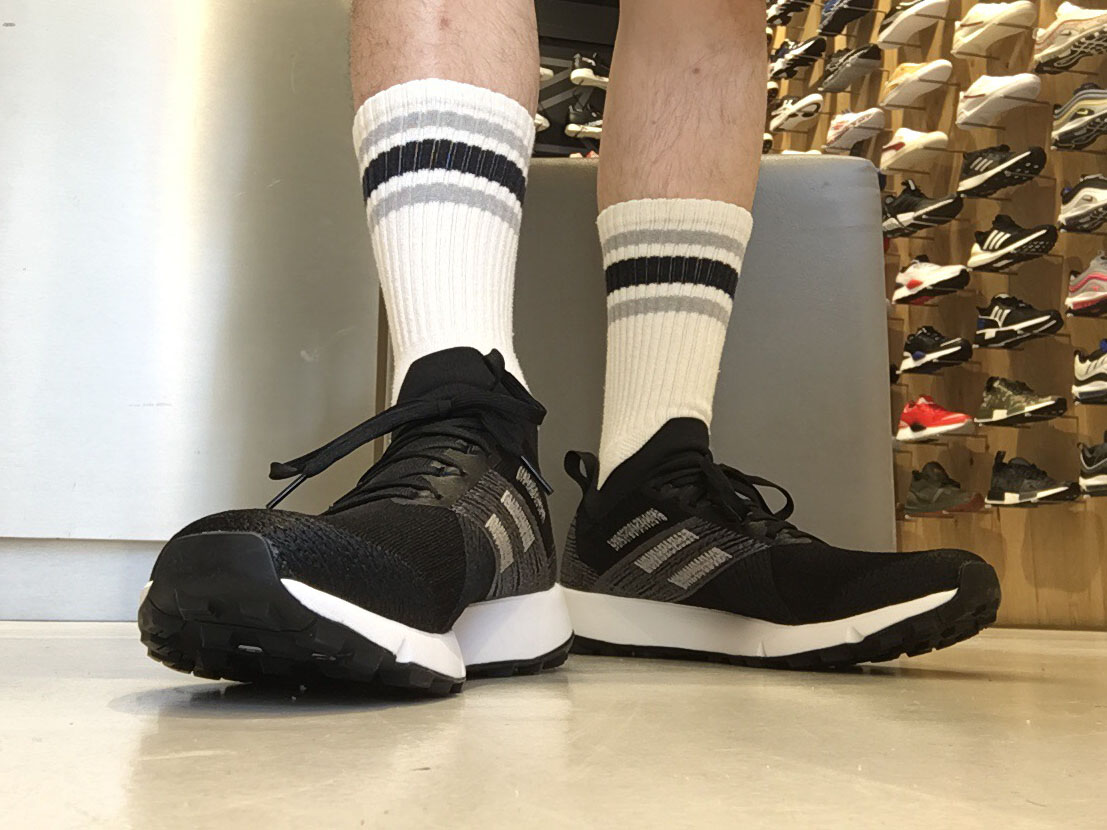 タイヤメーカー開発素材のソールを使ったadidasの新作トレランシューズ Gp