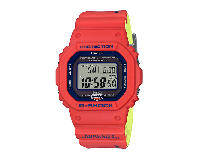 モチーフは防火服 G Shockが神戸市消防局救助隊とコラボ Gp