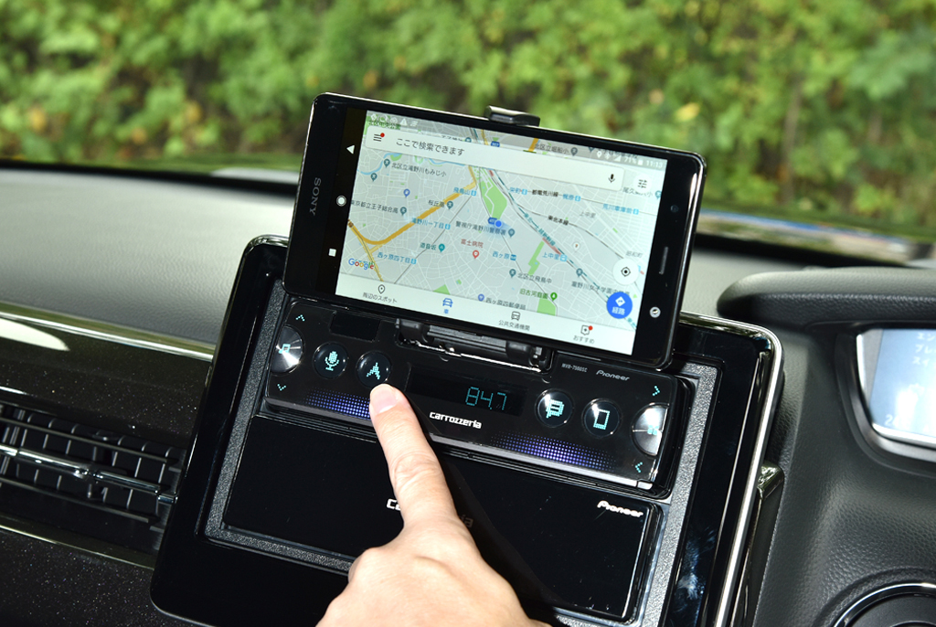 スマホのアプリがカーオーディオで操作できる カロッツェリア Mvh 7500sc Gp