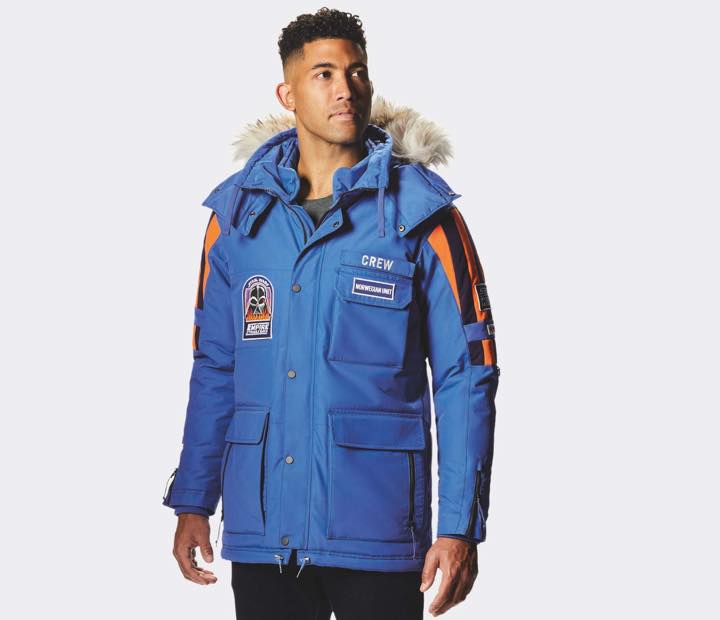 スター ウォーズファン垂涎 帝国の逆襲 で撮影クルーが着たダウンが復刻だ Gp