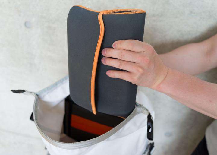 バッグインバッグは伸縮性バツグンのポーチひとつあればokかも Gp