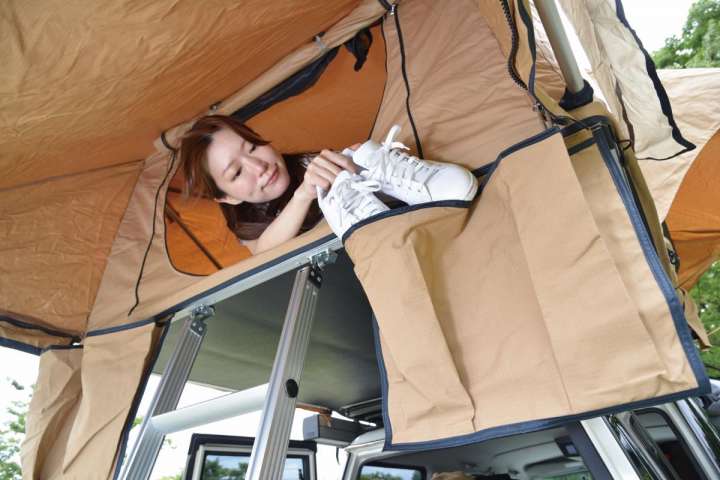 話題のルーフテントで 車上泊生活 を始めよう Gp Part 2