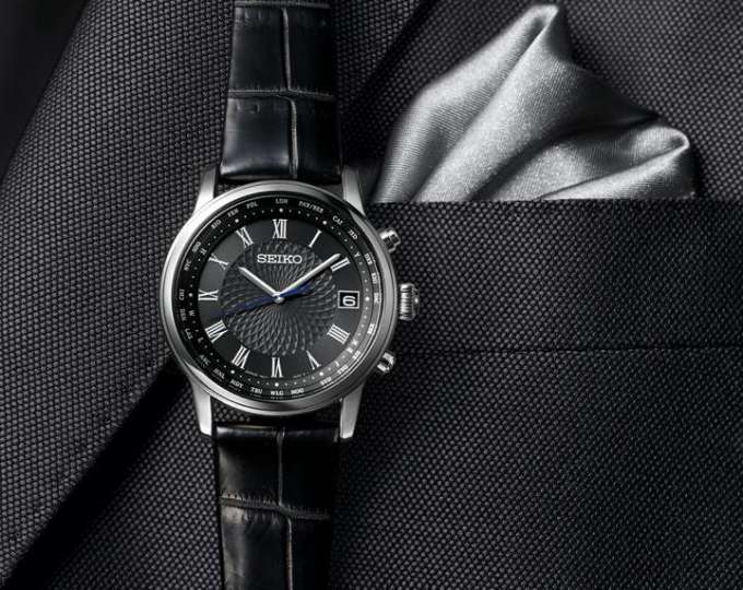 秒針が縫い針 テーラーが監修したスーツに似合うソーラー電波時計 Gp