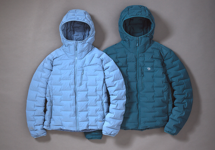 縫い目がない マウンテンハードウェアのダウンが動きやすそう Gp