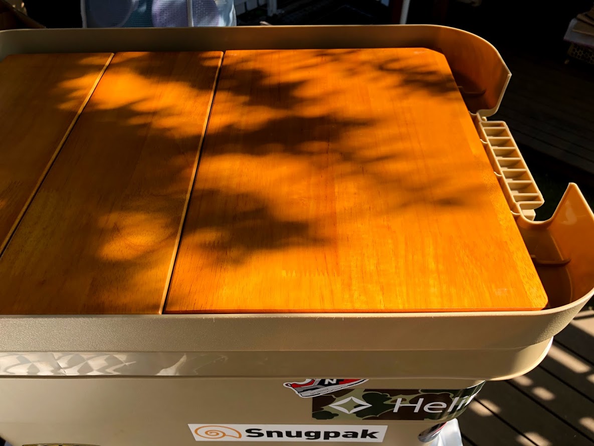 無印良品 頑丈収納ボックス を使ったステッカー術でおしゃれキャンプが楽しめます Gp Part 3