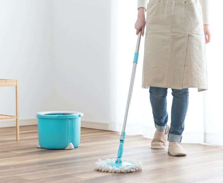 しっかり洗ってしっかり脱水 水拭きモップがコンパクトになった Gp Part 2