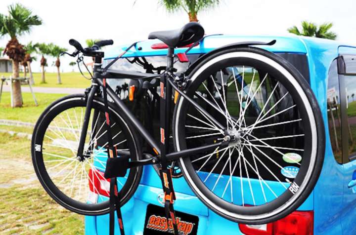 後付で簡単取り付け 自転車もサーフボードも楽に積めます Gp