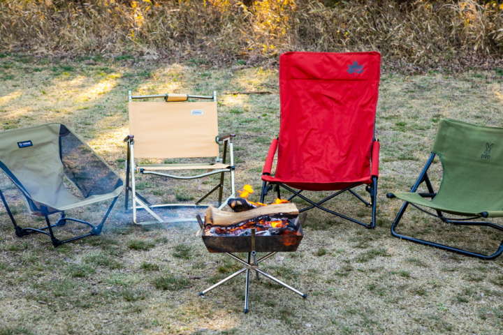焚き火の時に使いたいチェア4つを座り比べてみた Gp編集部クロスレビュー Gp Part 2