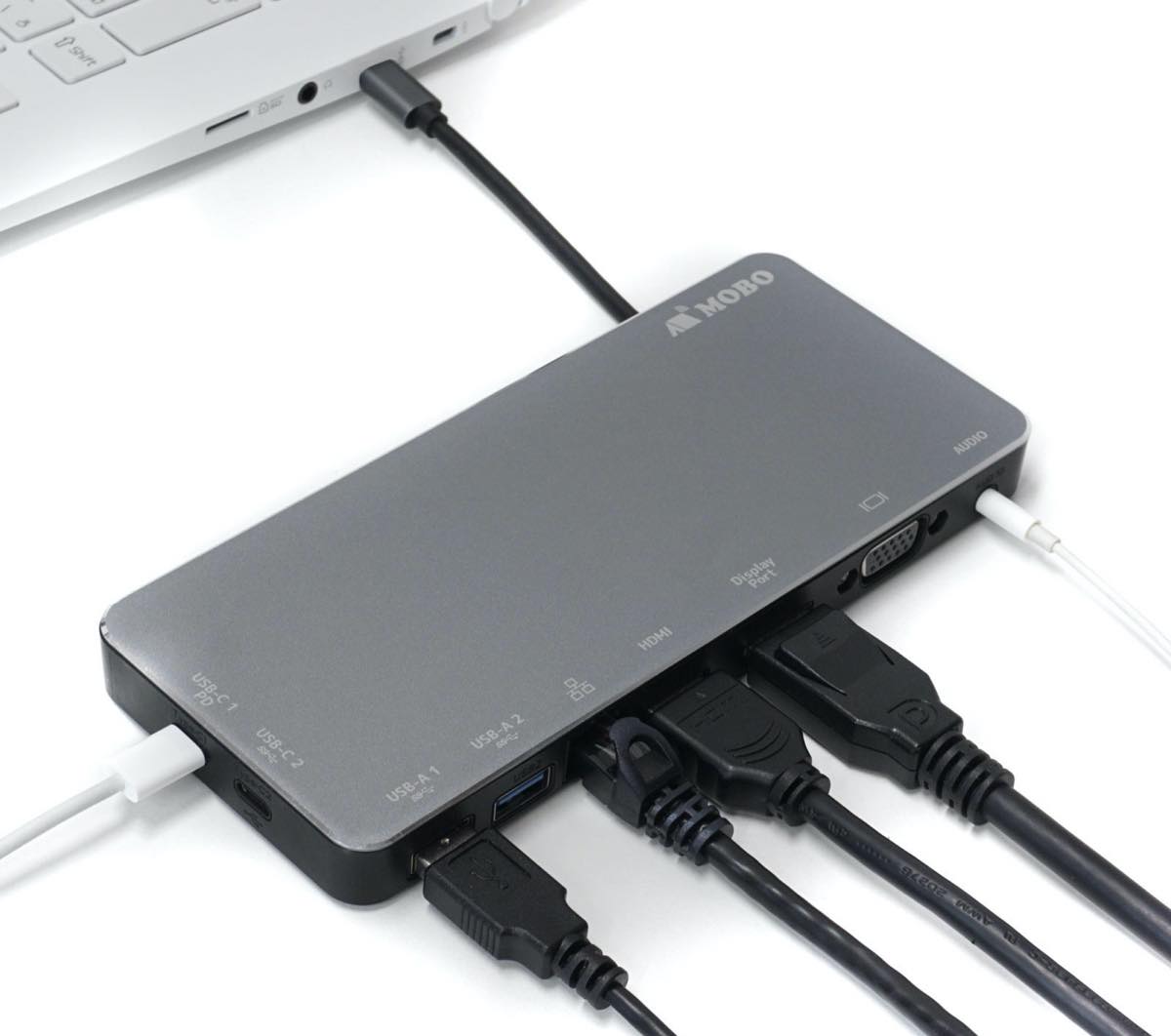 Type Cの実力を遺憾なく発揮 8種類の入出力が可能なんです Gp