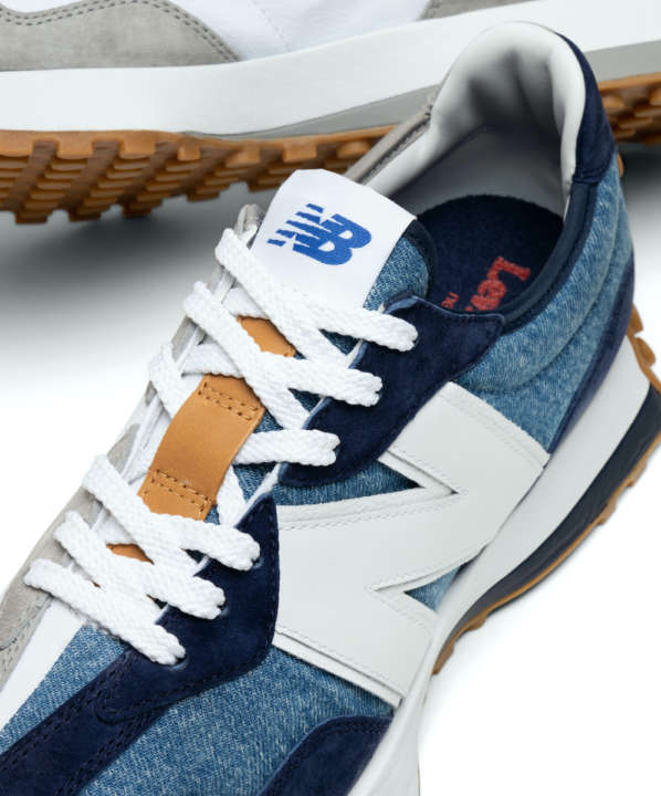レトロ新しいnb 327 がリーバイスコラボでデニムを纏ってさらにイイ感じ Gp