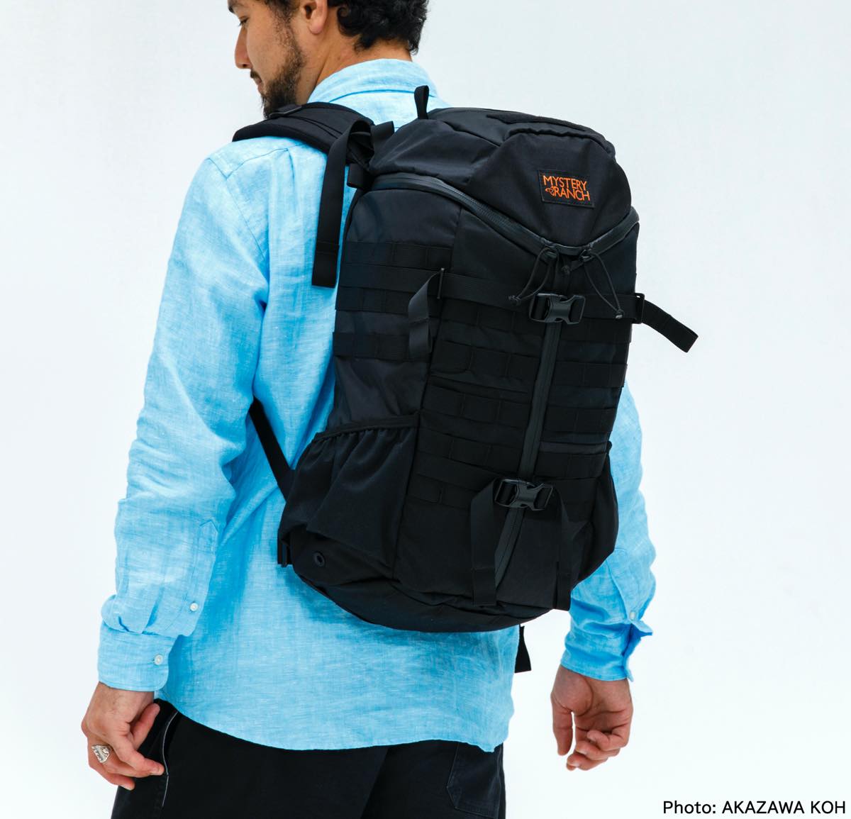 4種類の生地が混在 ミステリーランチの別注モデルが面白い Gp