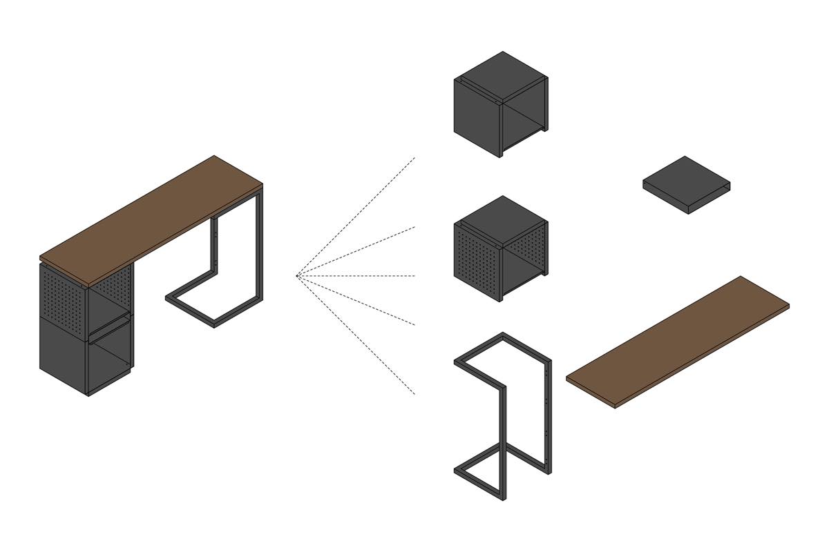 発想力が試される！おしゃれなボックスとフレームでデスクを組めるぞ ＆GP Part 2