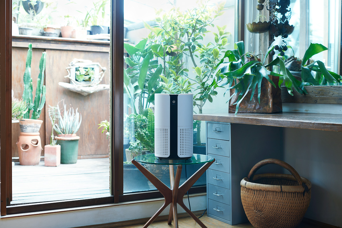 オランダ発のコンパクトな空気清浄機で部屋の空気を整えてみませんか Gp