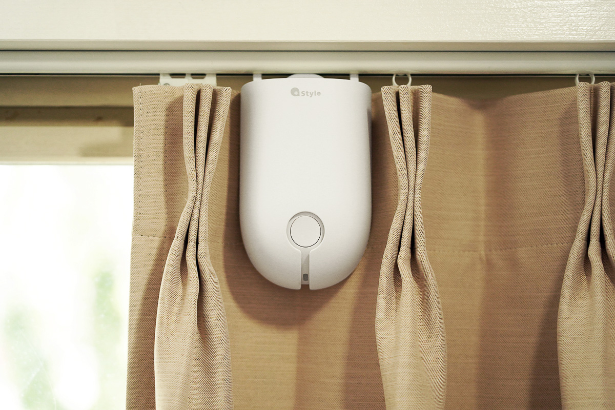 Wi Fi接続でどこからでもカーテンを開け閉め 実にスマートです Gp
