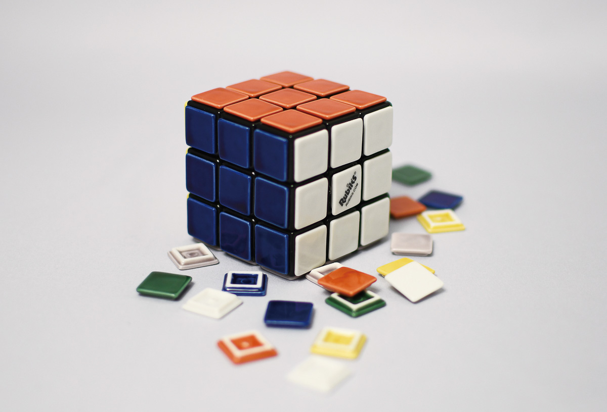 九谷焼タイルでルービックキューブやるって粋だね Gp Part 2