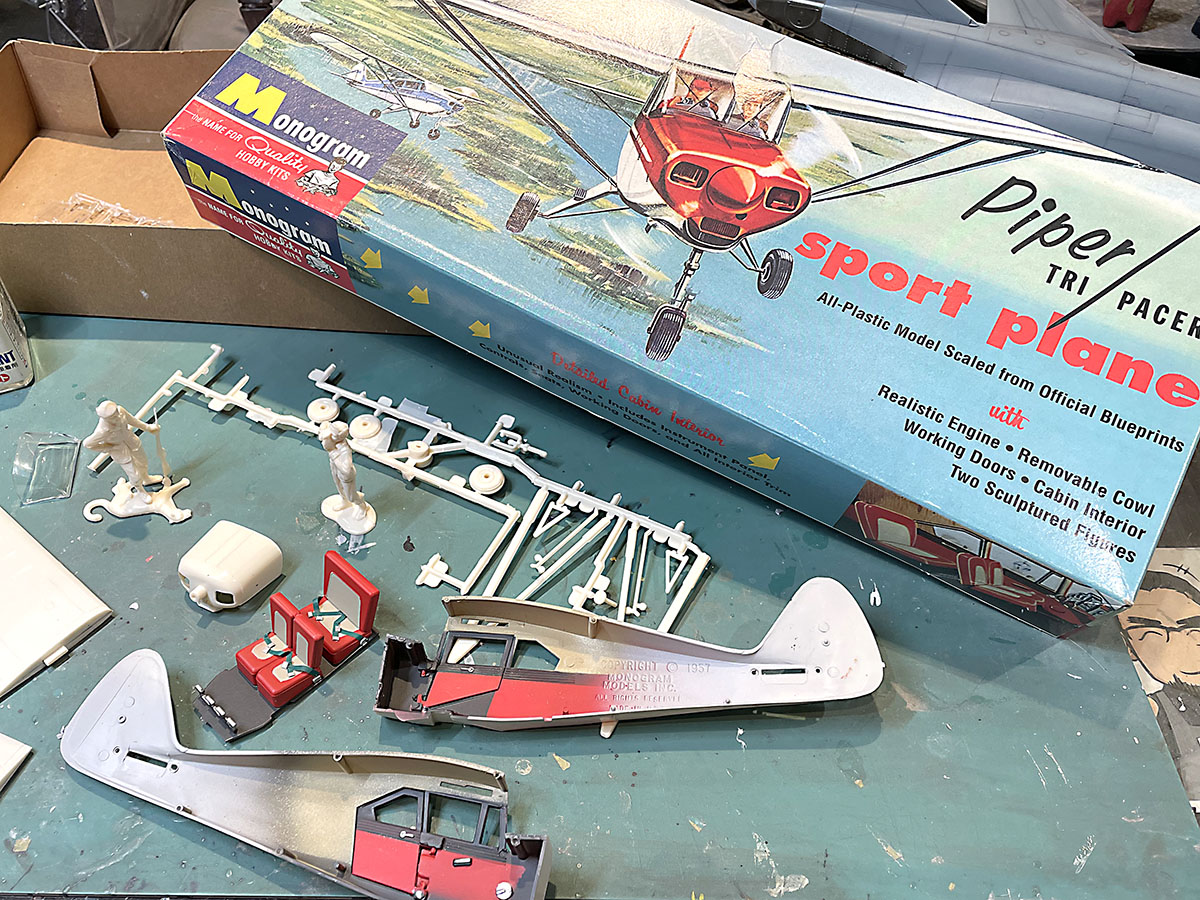 なんと1957年製 古き良きアメリカのプラモデルを作る 達人のプラモ術 パイパー トライペーサー Gp