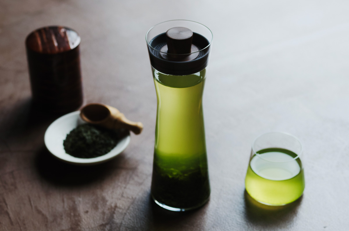 目に涼しげで美しい うすづくりの水出しカラフェで冷たいお茶をどうぞ Gp Part 2