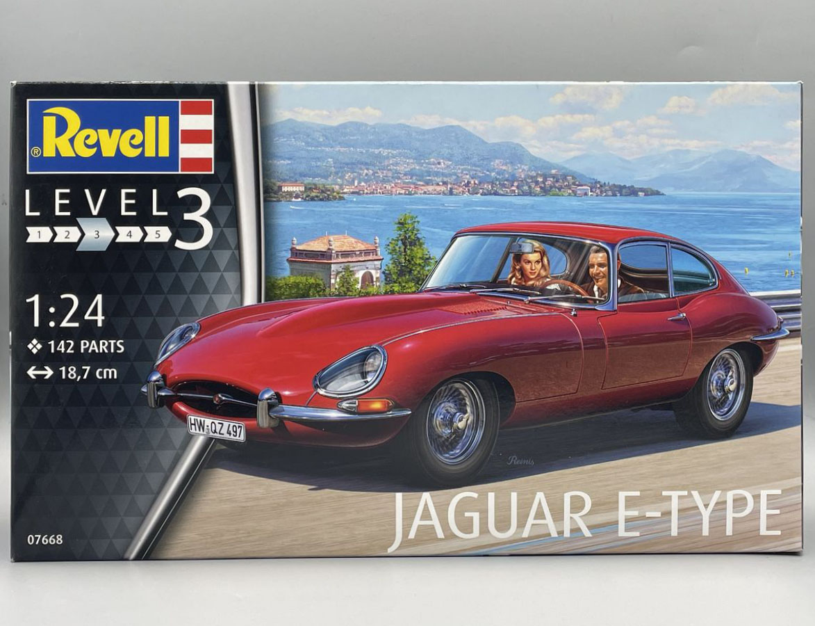 希少 1/8 モノグラム ジャガー Eタイプ Jaguar XK-E Coupe 模型